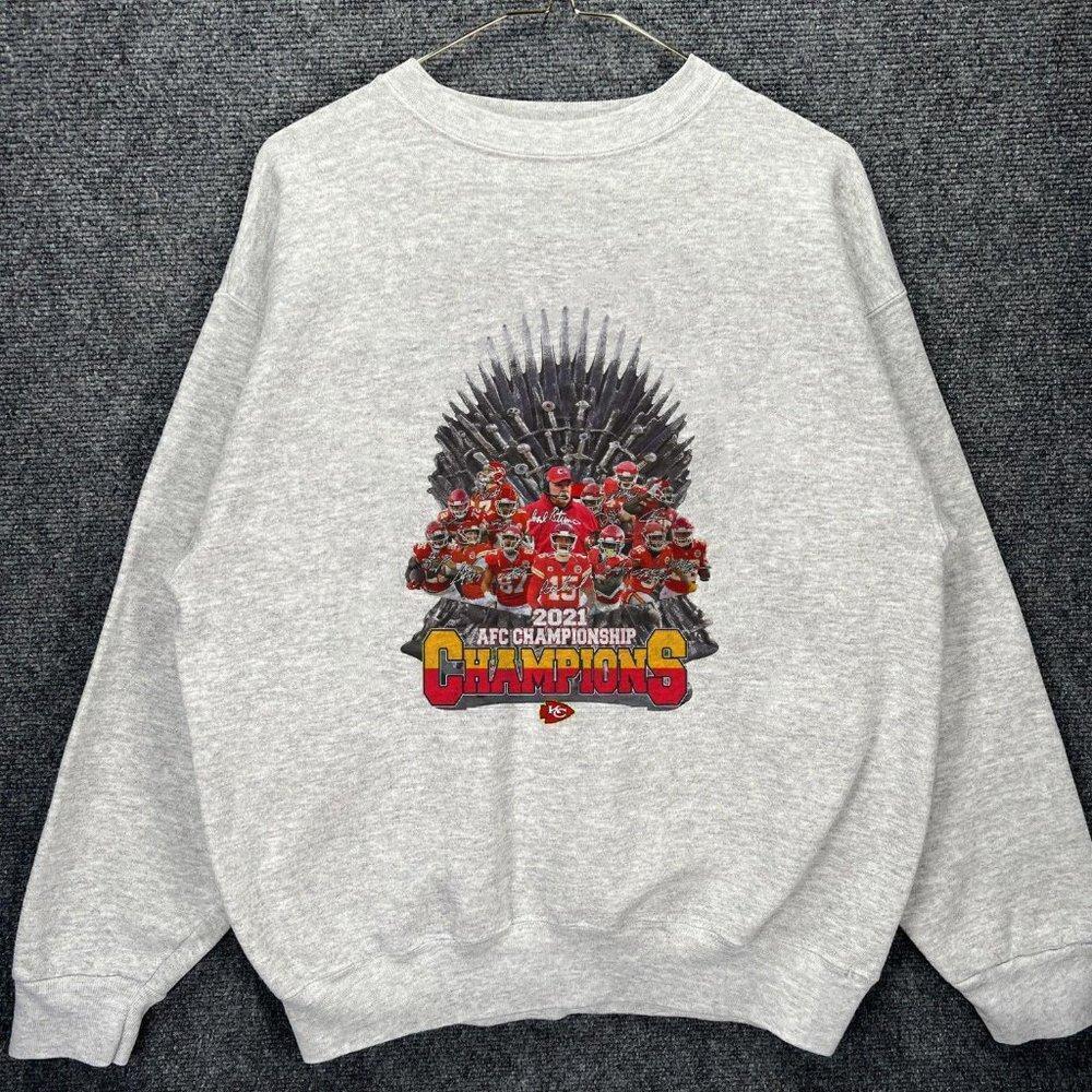 Game Of Tampa Bay Buccaneers AFC Championship 2021 Vintage Crewneck Sweatshirt